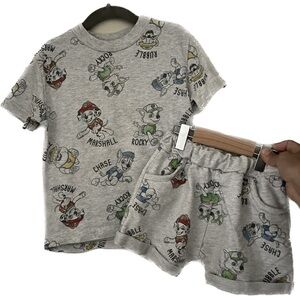 Paw patrol- matching short set